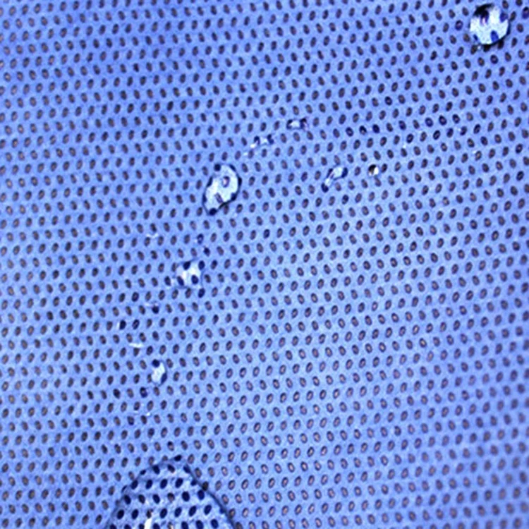 Wholesale Eco Friendly SMS PP Dyed Laminated Spunbond Material Waterproof Non Woven Fabric For Home Textile Medical Agriculture