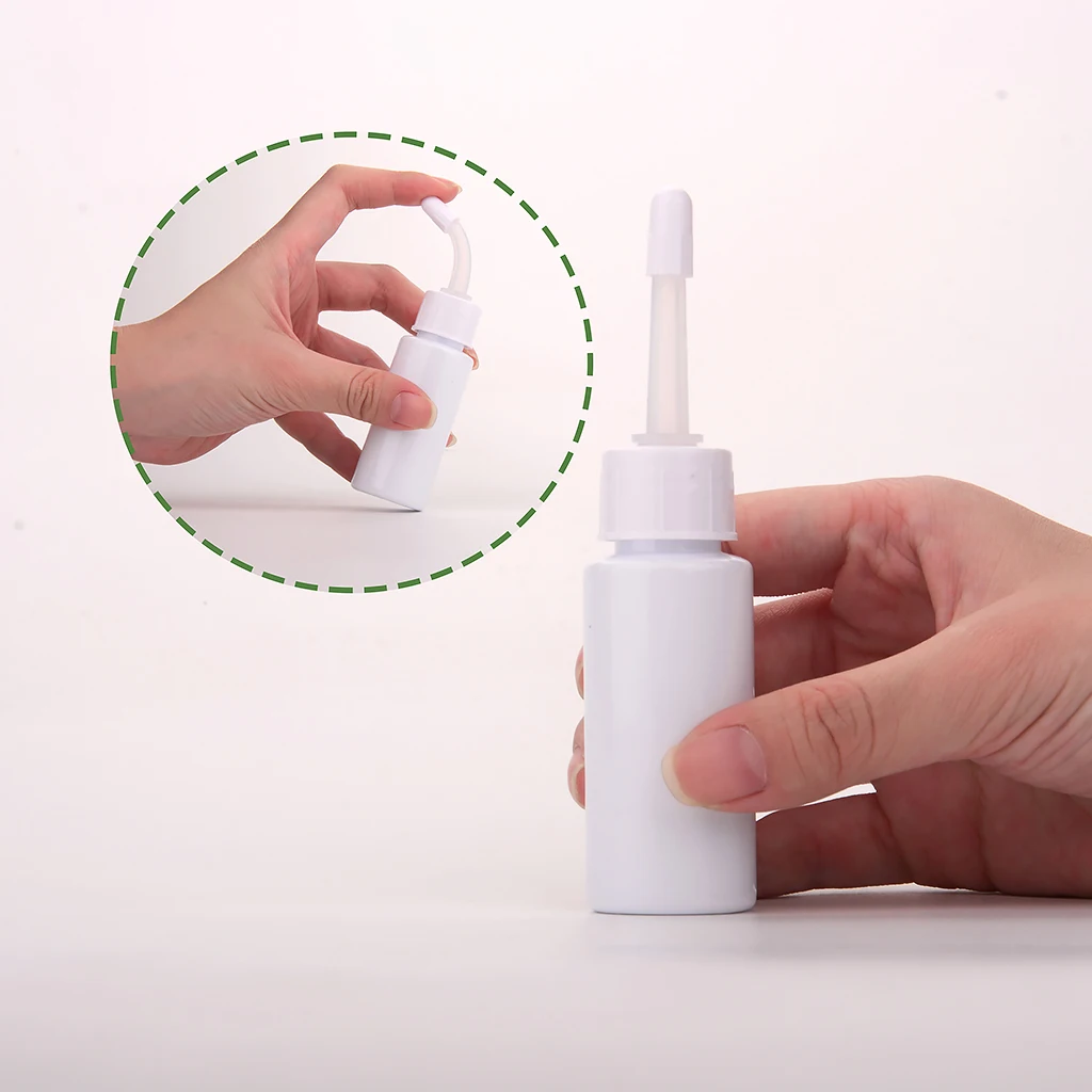 Free Sample Empty Squeezable Ear Liquid Dropper Bottle Pet Dog Cat Ear Drop Cleaning Plastic Bottle With Drop Lid