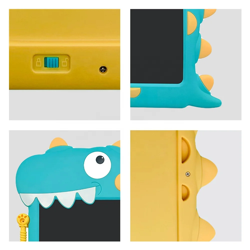 8.5 Inch LCD Writing Tablet Electronic Digital Drawing Pad Kids Colorful Screen Doodle Erasable Board with Lock Button