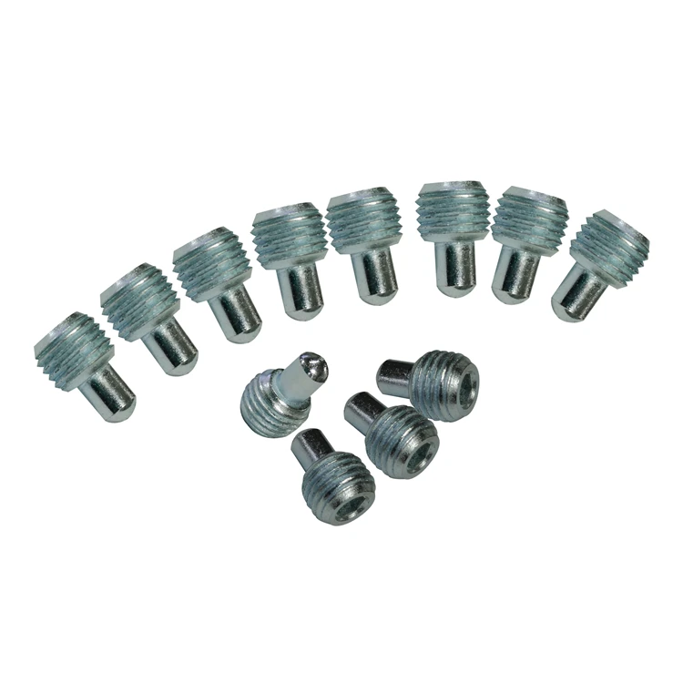 
Custom Made Carbon Steel Plated With Blue Zinc Hexagon Round Socket Bolts 