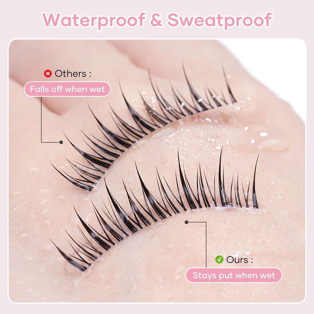 Private Label Premium Eyelash Extension Adhesive Kit Strong Hold Waterproof Glue Rapid Dry Vegan False Lash Glue