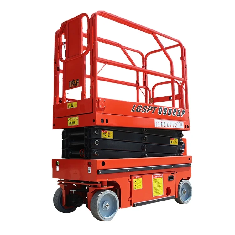 Liagong LGSPT0608SP Small Goods Lift Hydraulic Cargo Elevator Warehouse Freight Lifter Customizable 2170kg 2980kg 3600kg