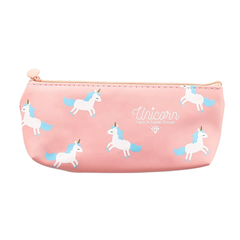 Wholesale unicorn pen case custom stationery pencil case