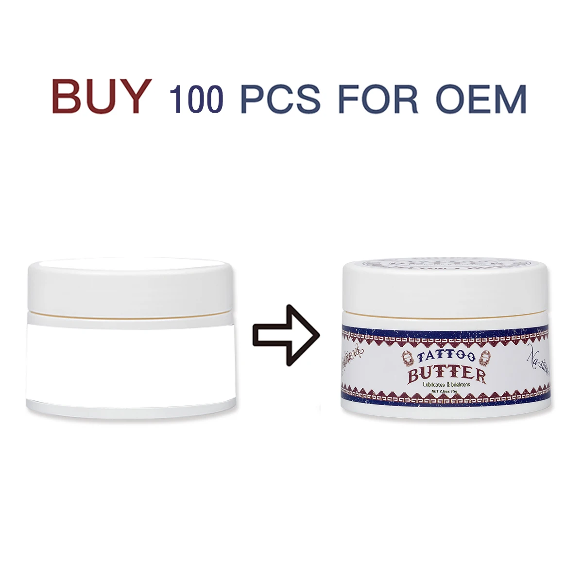 Unique Formula Tattoo Care Cream Heals All Kinds of Irritation Tattoo Aftercare Soothing Gel OEM Tattoo Cream