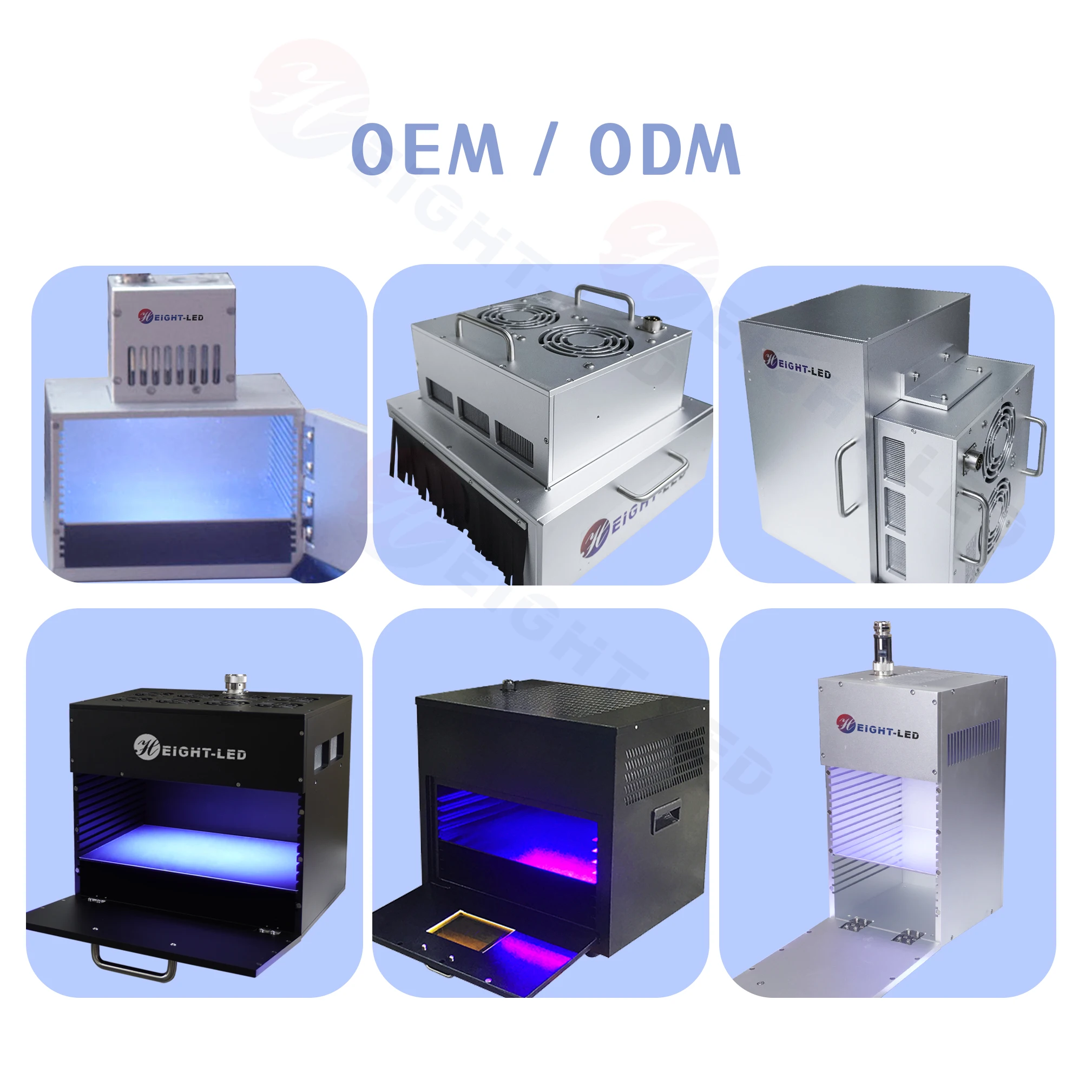 Customized UV LED Curing Chamber
