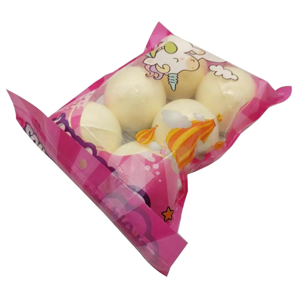 
2021 OEM Private Label Custom LOGO Packaging Unicon Rich Colorful Bubble Vegan Natural Organic Hemp Fizzy Bath Bombs 