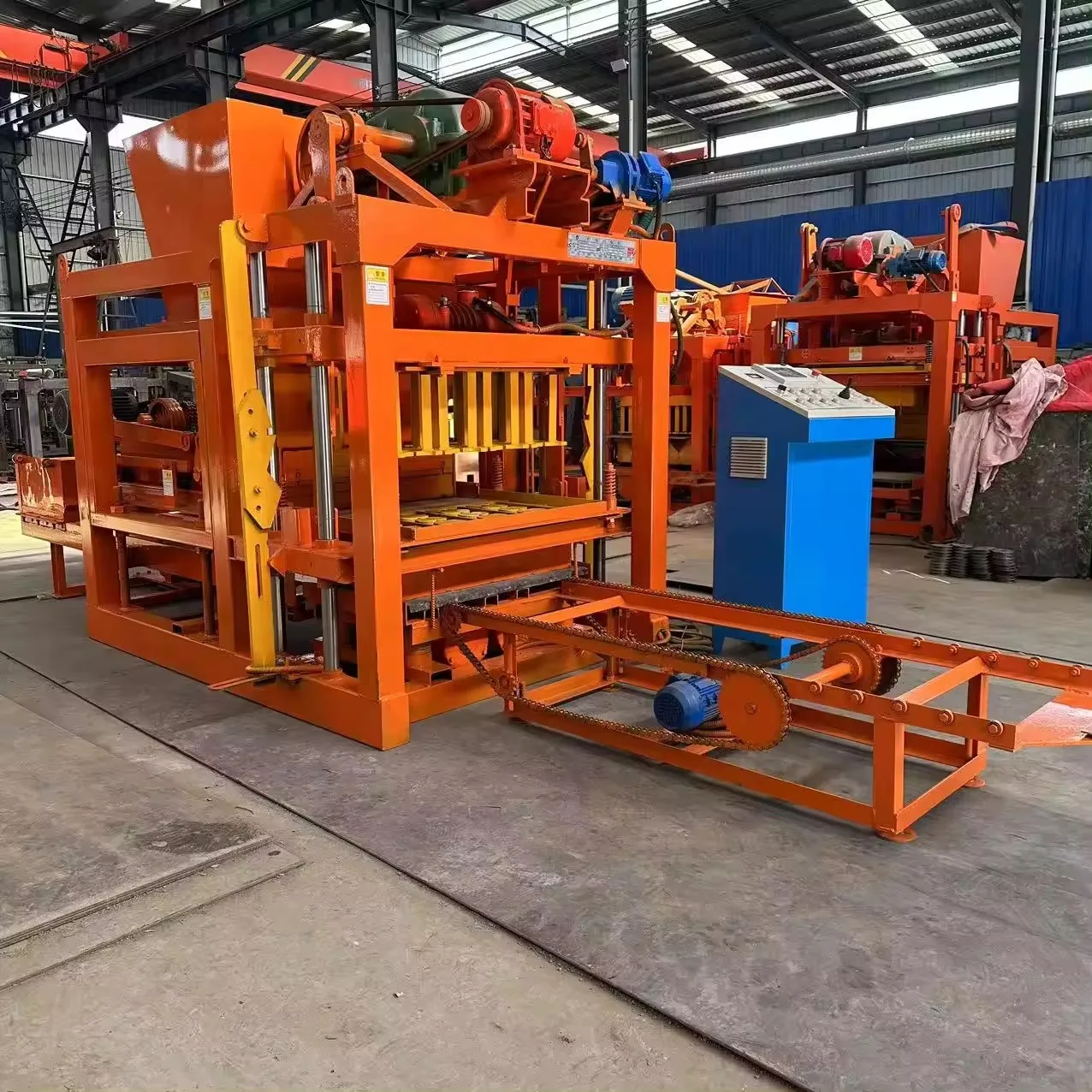 Qt4-40 Paving Block Making In Ghana Price Paver Small Dubai Brick Machine