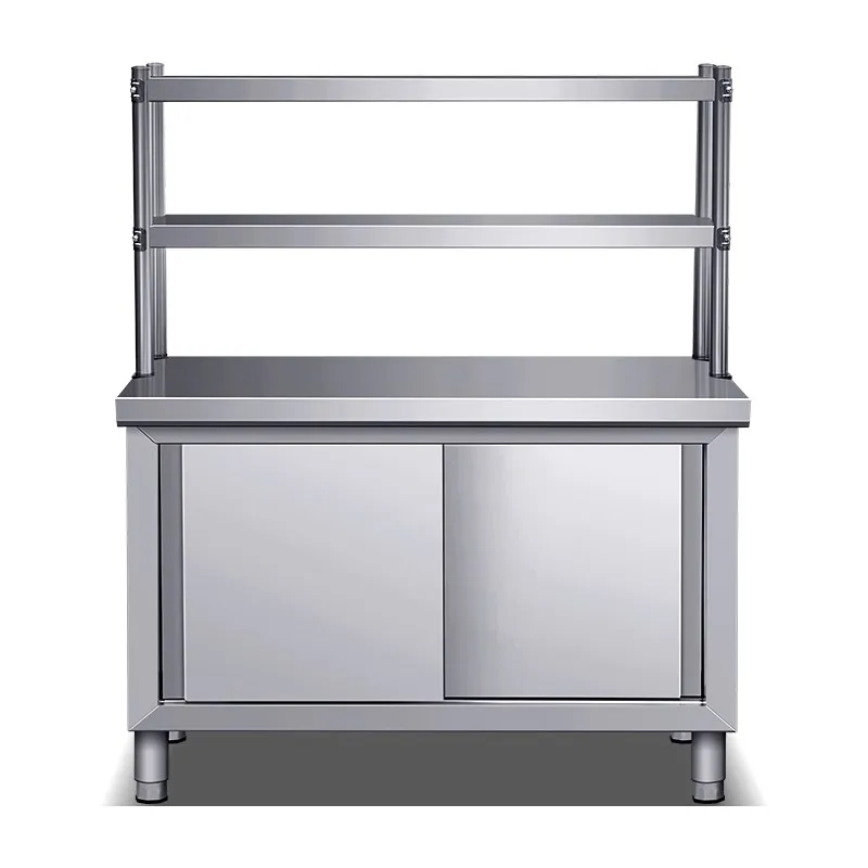 
Hotel Kitchen Commercial Stainless Steel Storage Cabinets with Shelf 