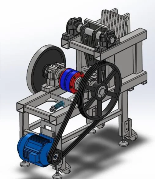 New Mini Portable Stone Crusher Small Rock Crusher for Mining and Construction with Engine Motor Bearing Gear and PLC