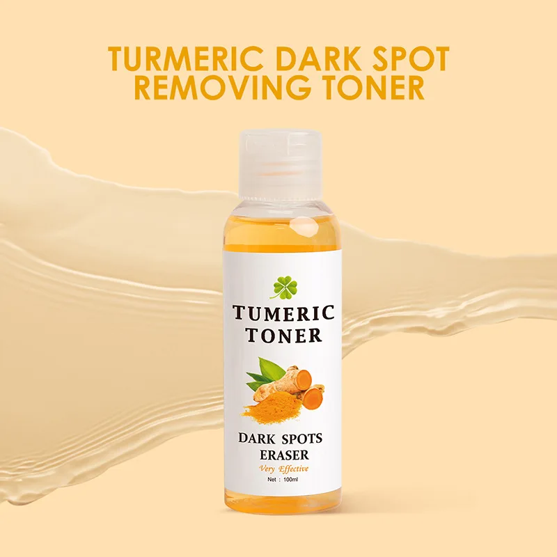 Wholesale Face Care Toner Deep Hydration Refreshing Brightening Dark Spots Eraser Turmeric Toner