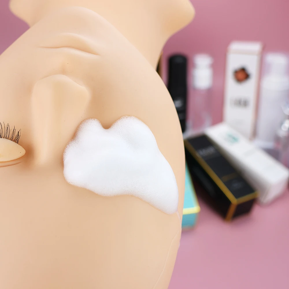 Deep Cleanse Lash Foam Shampoo Lash Shampoo Kit Foam Cleaner rose scented lash bath