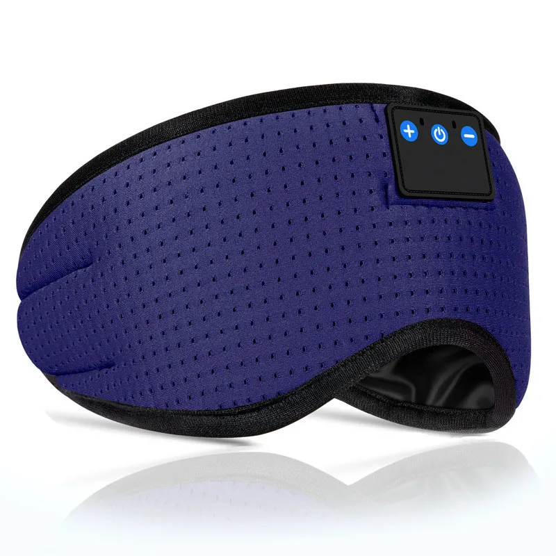 Летняя 3D музыка Eyemask BT дышащая маска для сна Регулируемая Беспроводная умная накладка на