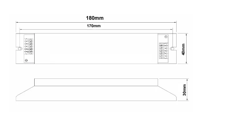 85-265V  Rechargeable Down Light Led Emergency Lighting Backup Kits