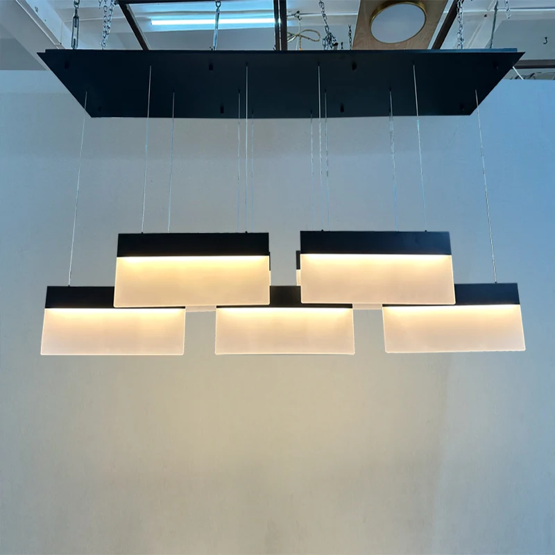 Interior chandelier modern simple luxury villa living room chandelier creative hotel lobby chandelier