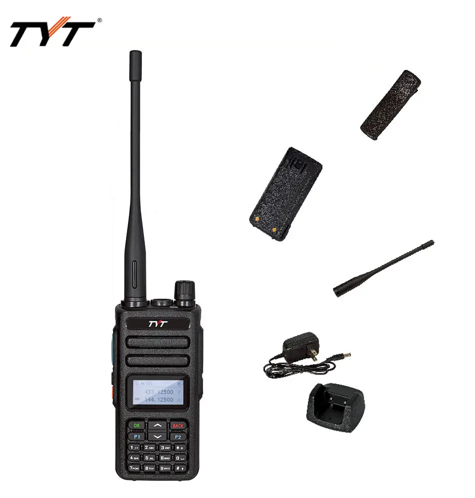 Tyt MD-750 наружная рация любительский Dmr с фонариком наушник для радио