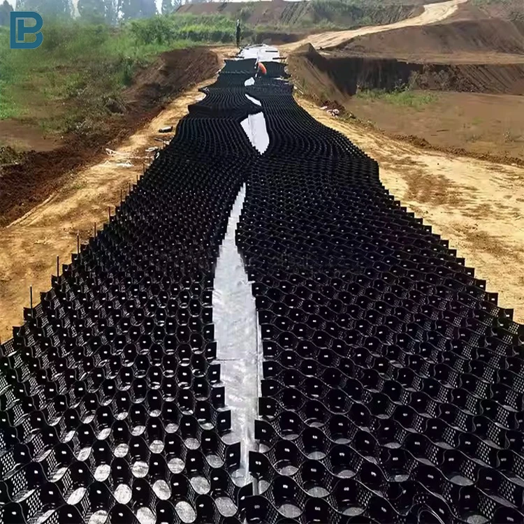 Chinese Factory Price HDPE Geocell / Geocell Cellular Confinement System for road