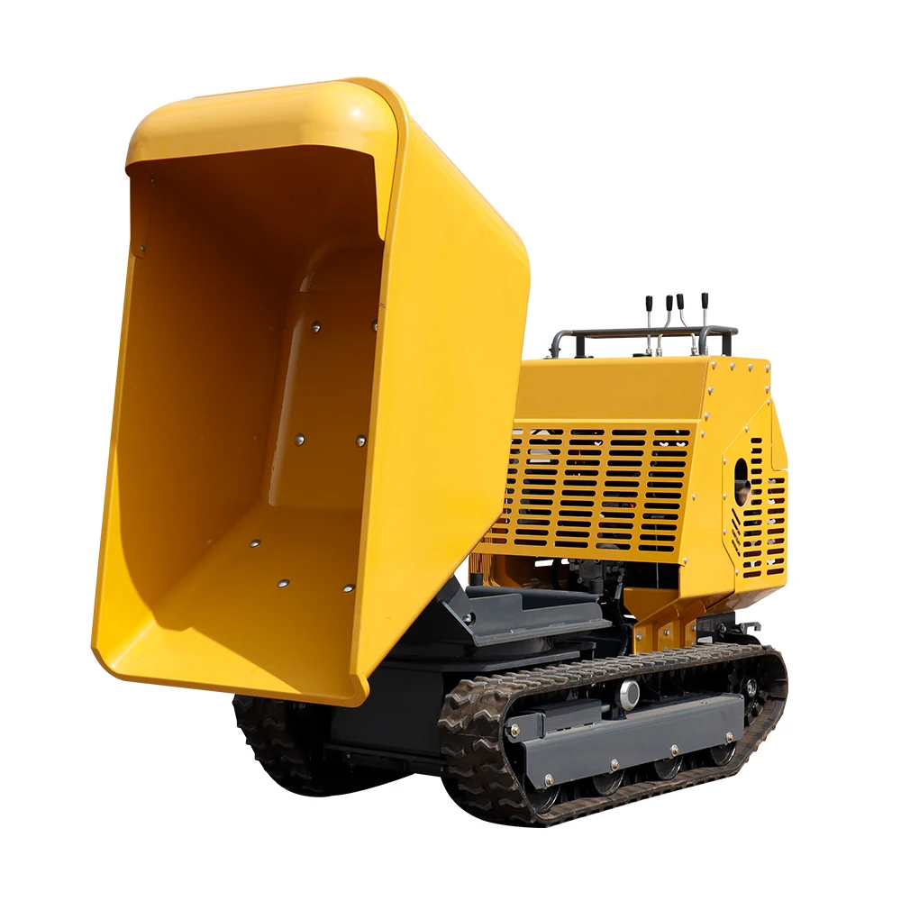 New design Hydraulic small crawler DUMP truck smart truck dumper for sale HT1200
