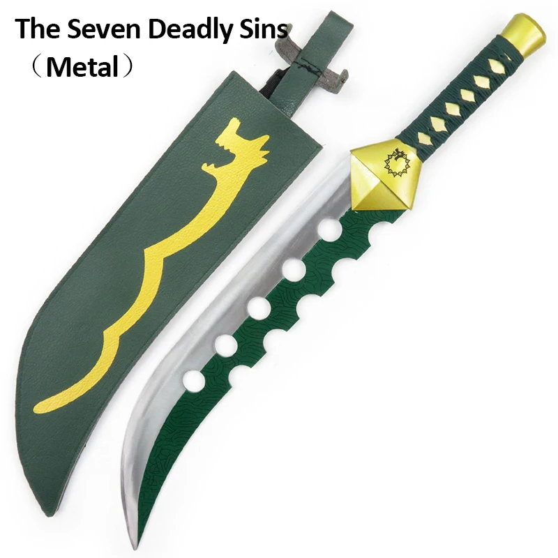 2021  hot sales  The Seven Deadly Sins   cos  Meliodas  Sword   for  metal c.s   anime props