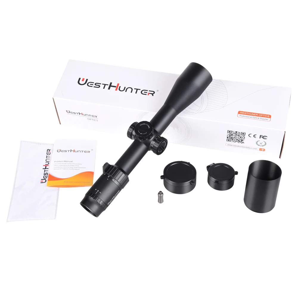 WESTHUNTER HD-S 4-16X44 SF Tactical Scopes Side Focus Wheel Optical Sights 30mm Tube Hunting Scopes