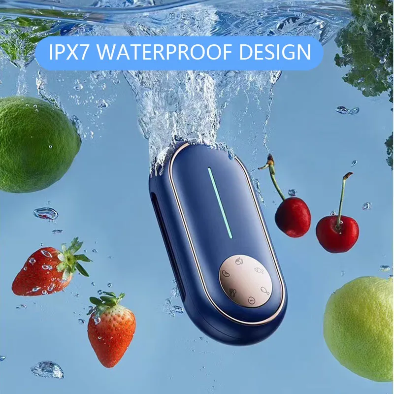 Vasprin Wireless Capsule Vegetable Purifier Fruit Cleaner Device Fruit Purifier Cleaning Fruit and Vegetable Washing Machine