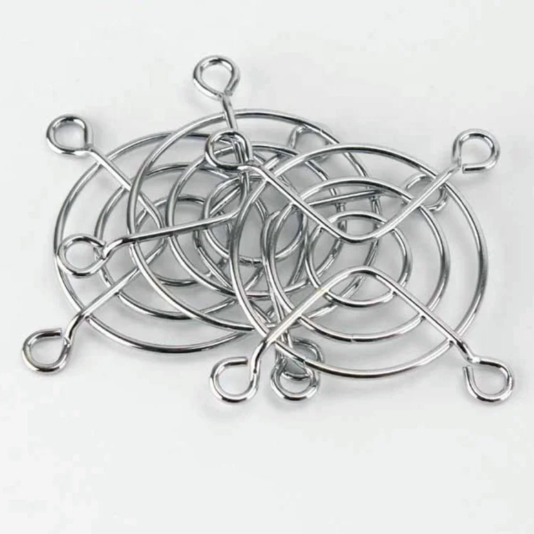 50x50mm 5CM Metal Fan Guard  50mm Silver Fan Grill for 50x50mm DC Cooling Fans