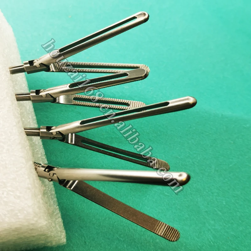 laparoscopic Debakey Clamp Atraumatic Grasper Clamp Forceps