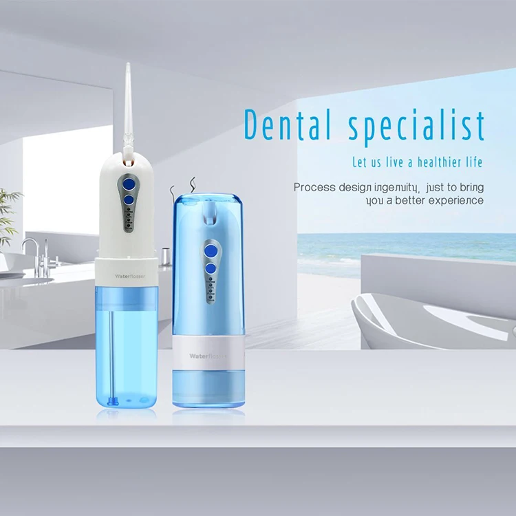 
Cordless Low Pressure Teeth Cleaner Water Flosser Irrigator Dental 