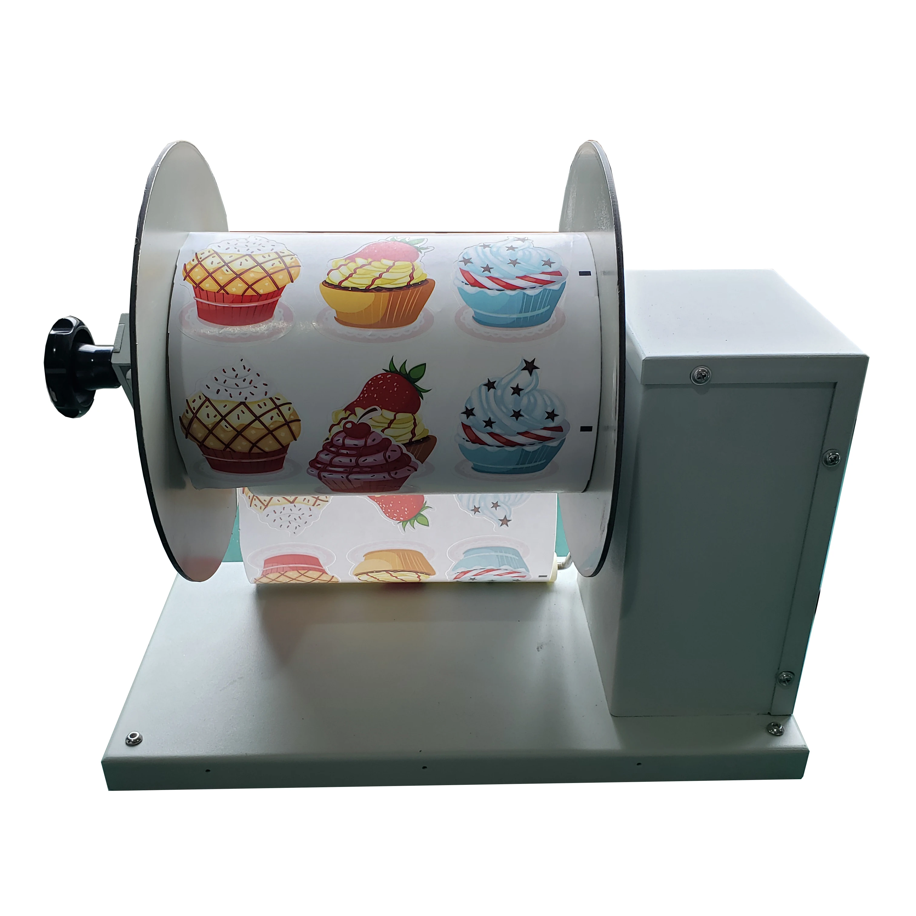 
Vorey Newest Automatic Electric Barcode Label Rewinder Machine 