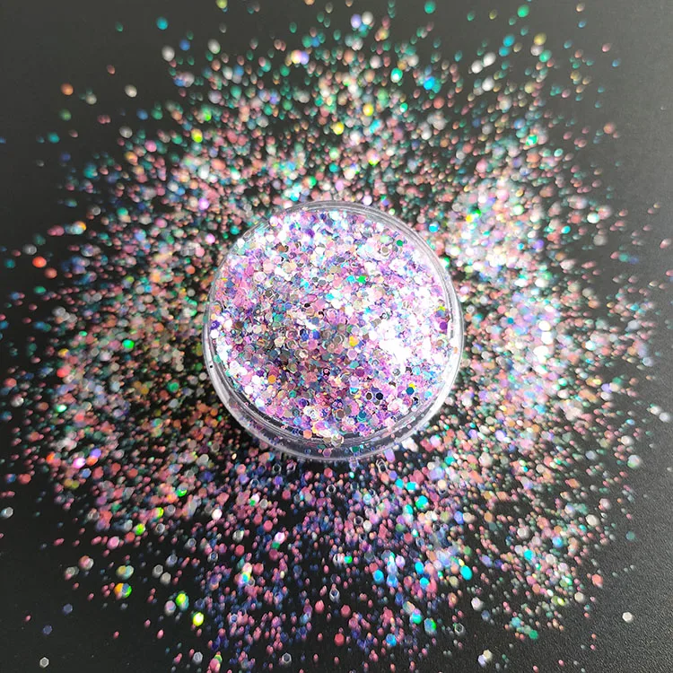 2022 Newest Chunky Glitter for Festival Beauty Makeup Face Body Hair Nails