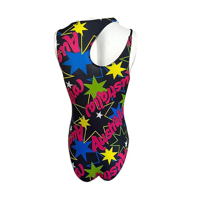 OEM Long Sleeve One-piece Swimsuit Girls Sunscreen Beach Children Swimwear Wholesale