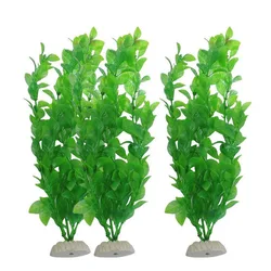 Pet Plastic Plants artificial water grass for Fish Tank Decorations Large Aquarium Decor and Accessories