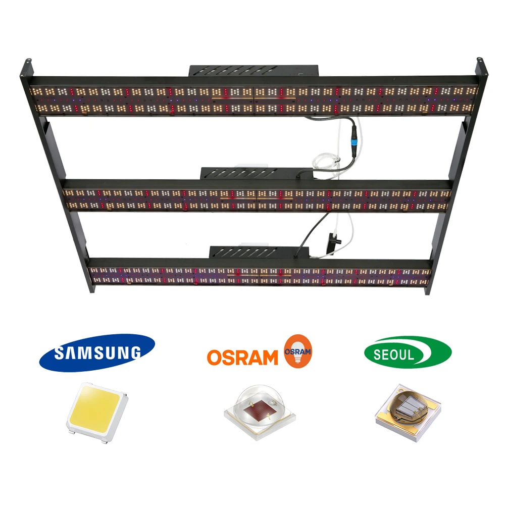 600w симистор светодиодный swicht grow light корпус лм 301h evo 380-840nm full spectrum led полный спектр светодиодов осветительная полоса бар