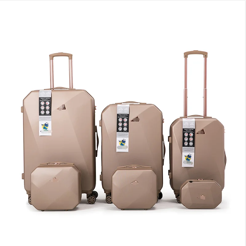 Best Selling Custom Logo Waterproof abs trolley suitcase bag Travel luggage sets