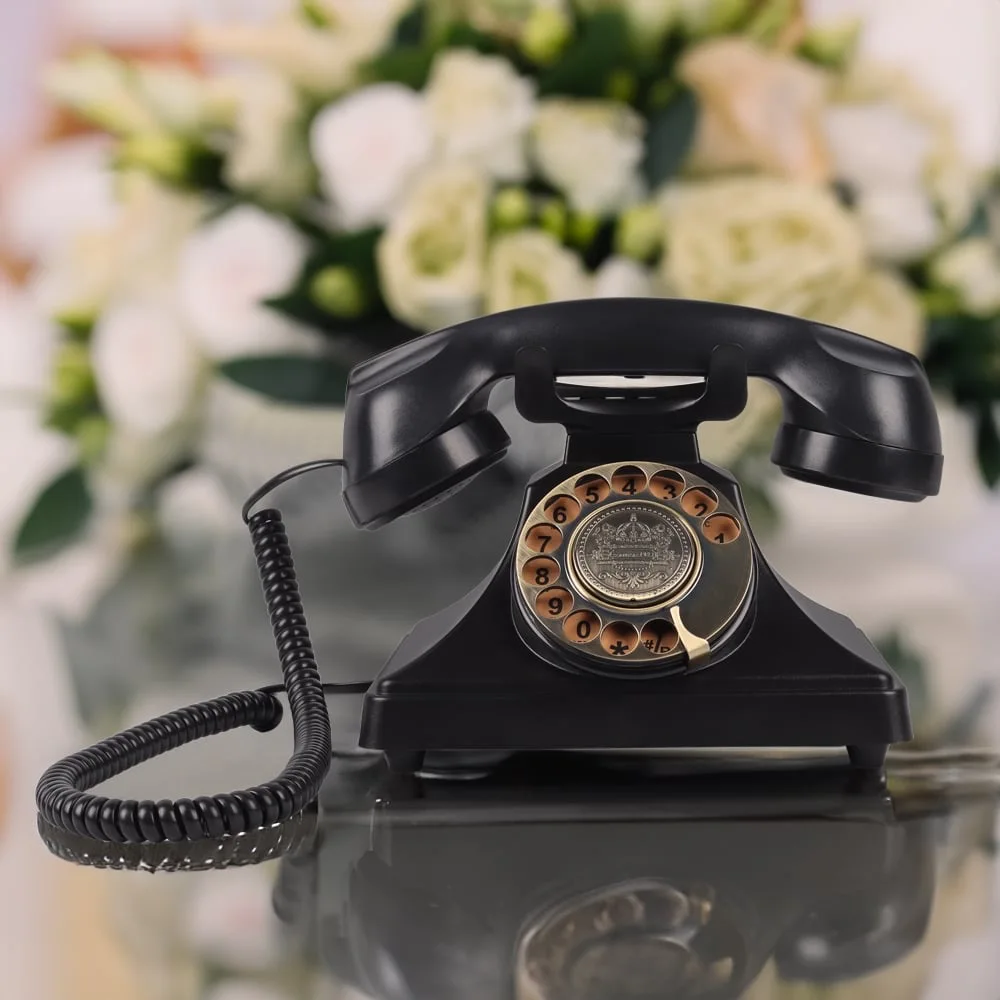 Wedding Phone Message Voice Record Retro Audio Guest Book Vintage Guestbook Antique Telephone