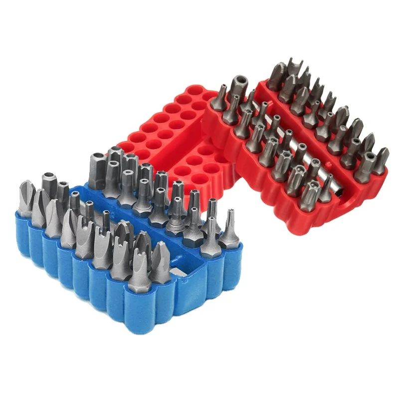 Electric drill combination set screw machine 33 pieces of electric drill accessories high speed steel