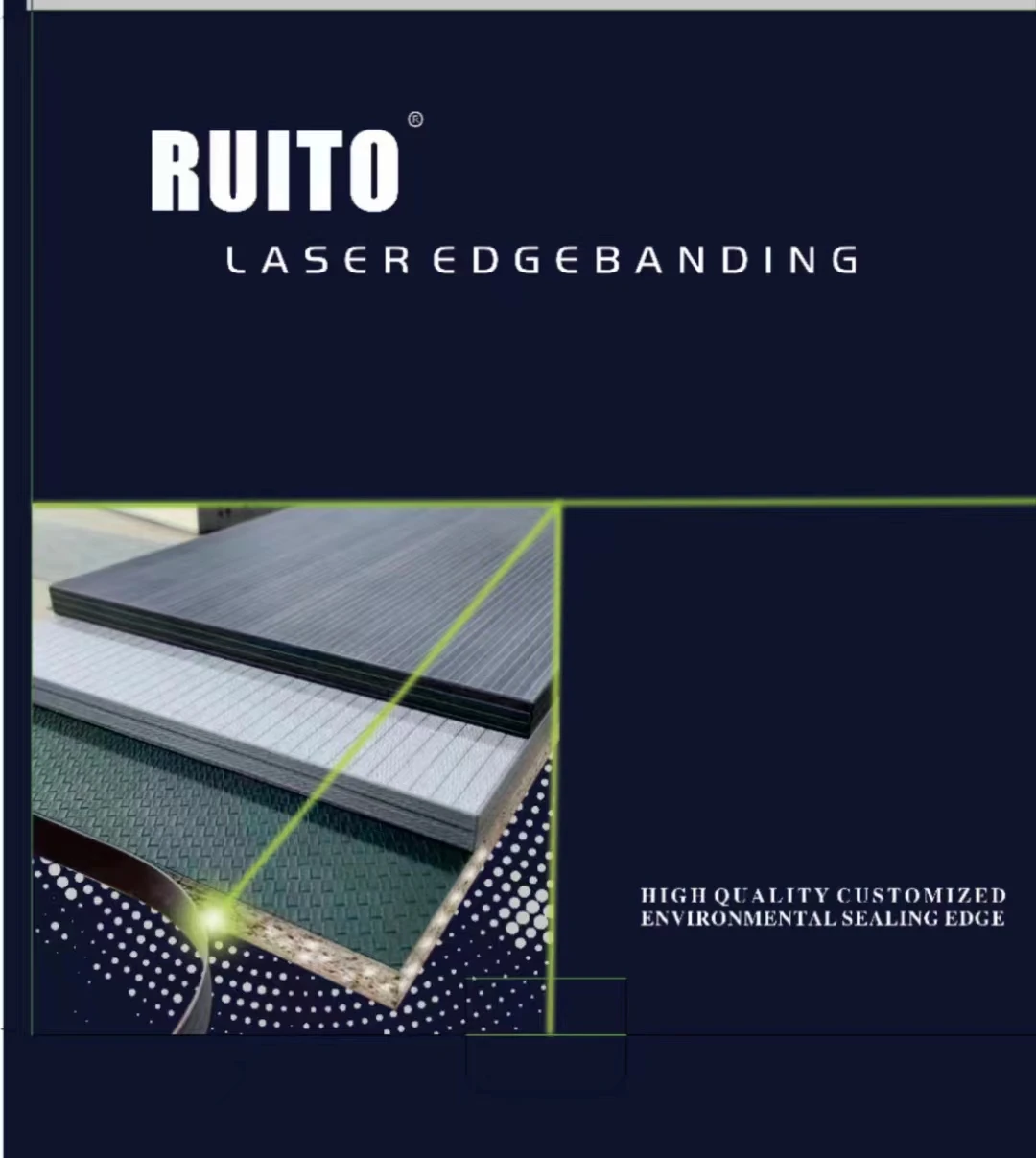 High Quality ABS laser edge banding factory direct Any custom color plastic edge banding  for furniture