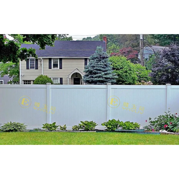 Wholesale European Style Privacy Vinyl Fence Panels 8ft