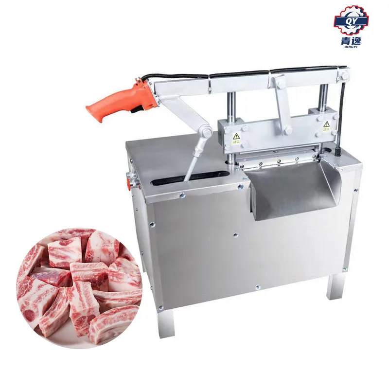 Electric Frozen Bone Meal Meat Cutting Band Saw Making Factory Price Fish Cutter Machine