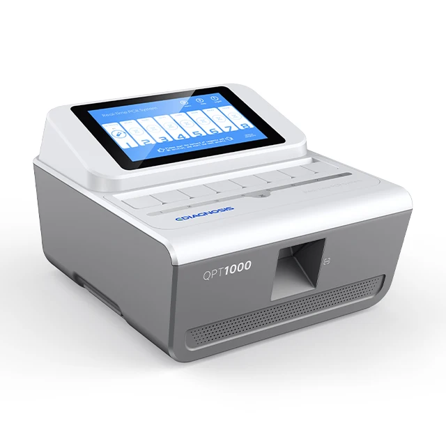 34 mins 8 well pcr test system portable pcr machine real time pcr for molecular diagnosis