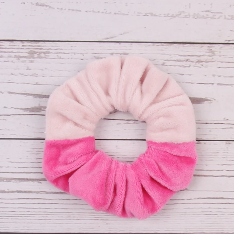 Fashion Party Style Hair Accessories Velvet Scrunchies Hairband Elastic Rubber Bands Hair Tie for Ponytail Holder for Girls