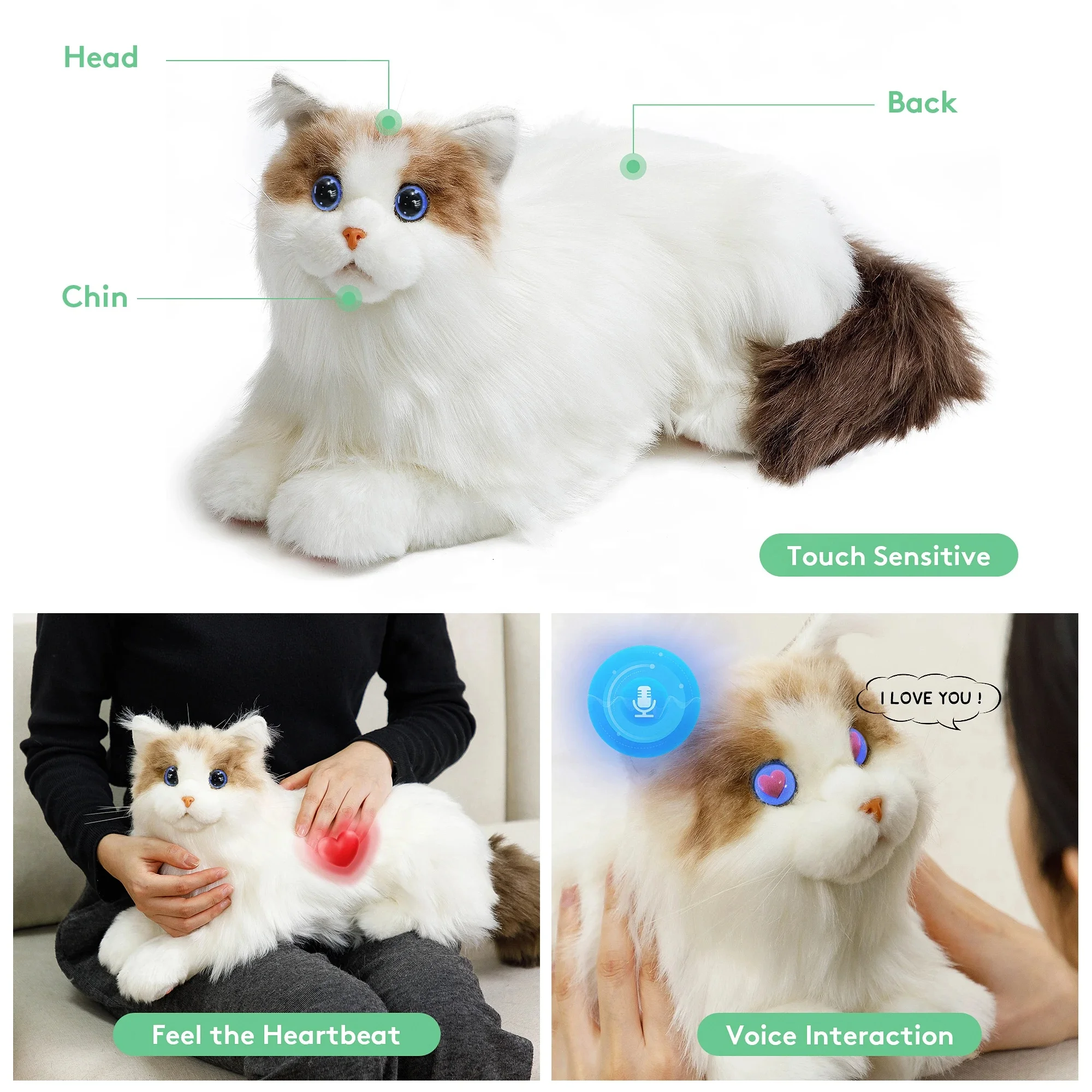 New MetaCat Robotic Cat AI Pet Cat Homebot Smart Robot Version 2.0