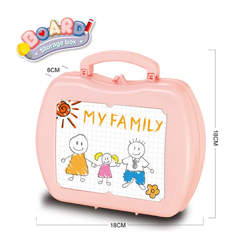 EPT  Montessori Learning Early Educational Spelling Game Letter Toy Storage Box Building Blocks Set Diy Bricks Letters For Kid