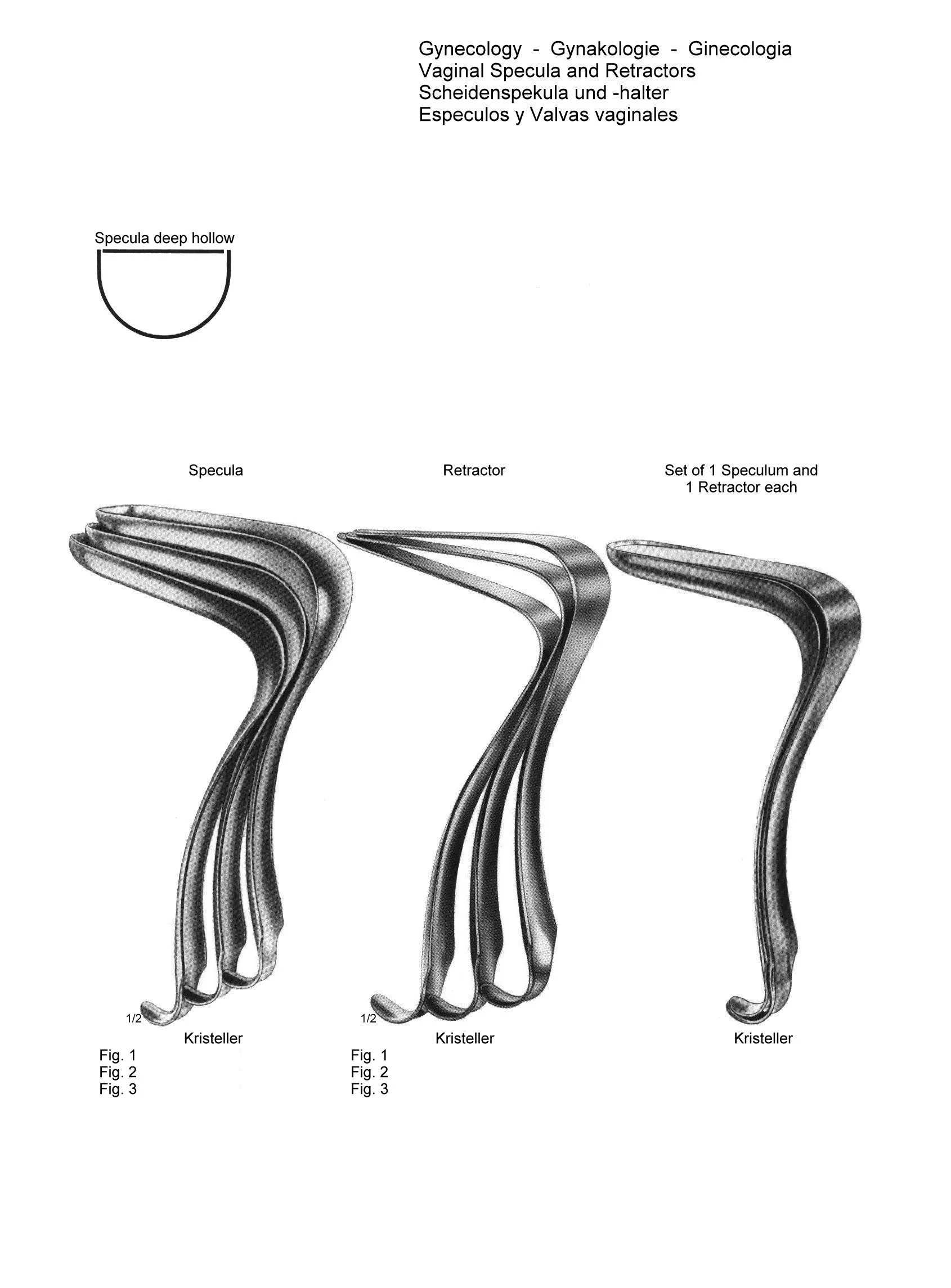 Vaginal Speculum 3 Pcs Set Specula Exceptional Quality German Stainless Steel Gynecology Surgical Instruments Pakistan mahersi