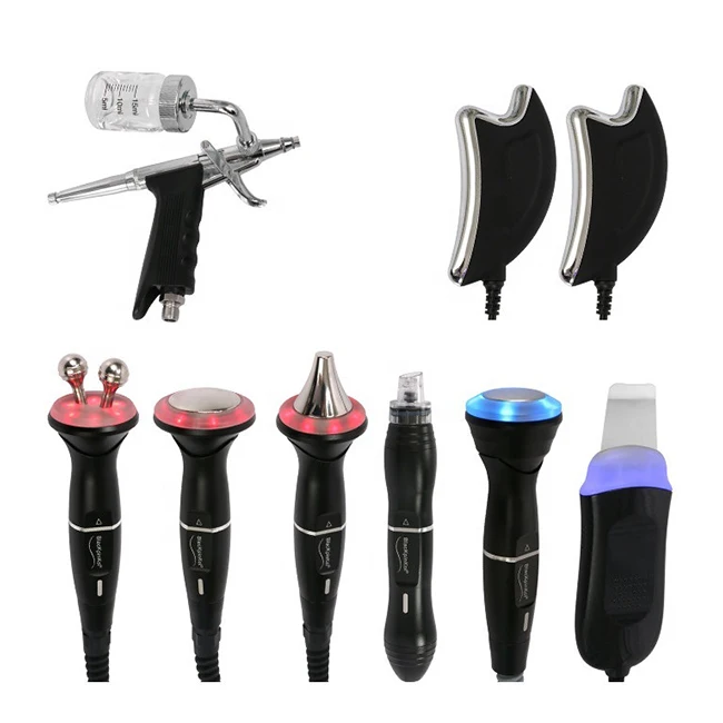 2022 Hot Sale 8 in1 Ultrasonic rf Face Lifting skin care & tools Microdermabrasion/Hydrafaci Dermabrasion Machine