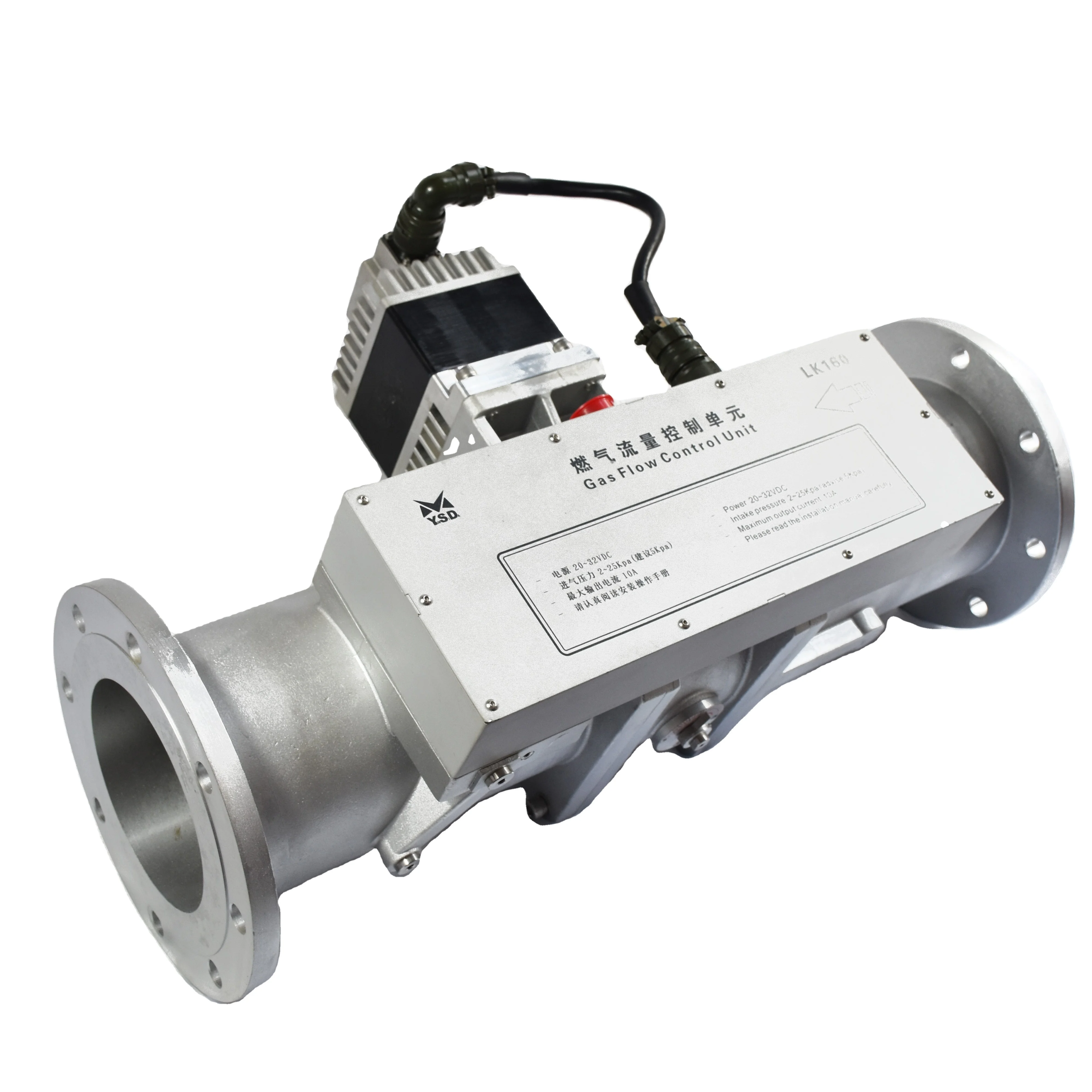 woodward Gas metering valve Tecjet 160 plus for Jenbacher, MWM, CAT MAN Gas generator flow meter integrated throttle body valve