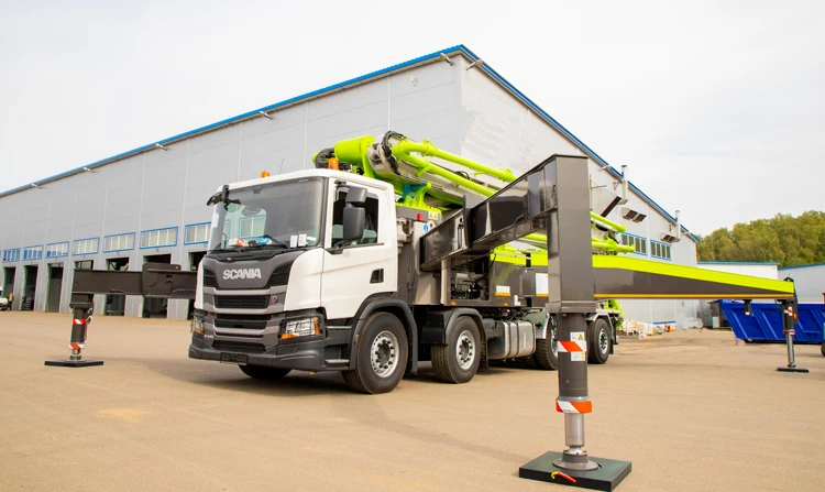 43m Concrete Pump Truck 3 Axles Pump Truck 43X-5RZ