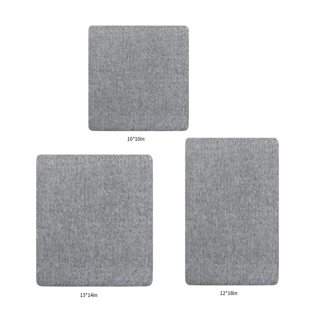 Экологичная 100% Органическая шерстяная гладильная доска 14x14 дюймов, подстилка для квилтинга, коврик для глажки, коврик для уборки, домашнего квилтинга