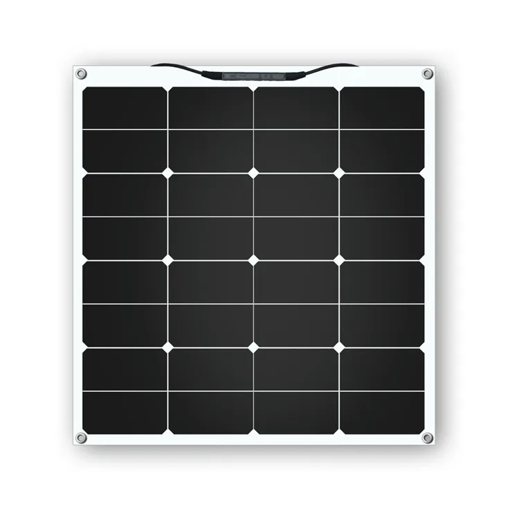 Лидер продаж легкие солнечные панели с тонкой пленкой 50 Вт Sunpower Полугибкие солнечных батарей для автомобиля