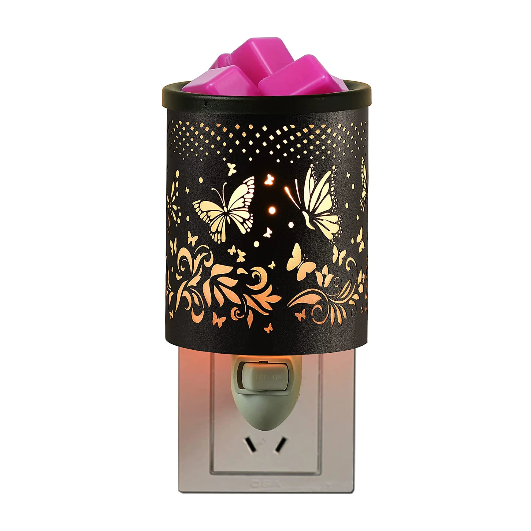 Wholesale Cheap Night Light Electric Candle Oil Burner Plug In Wall Wax Melt Warmers For Scented Wax