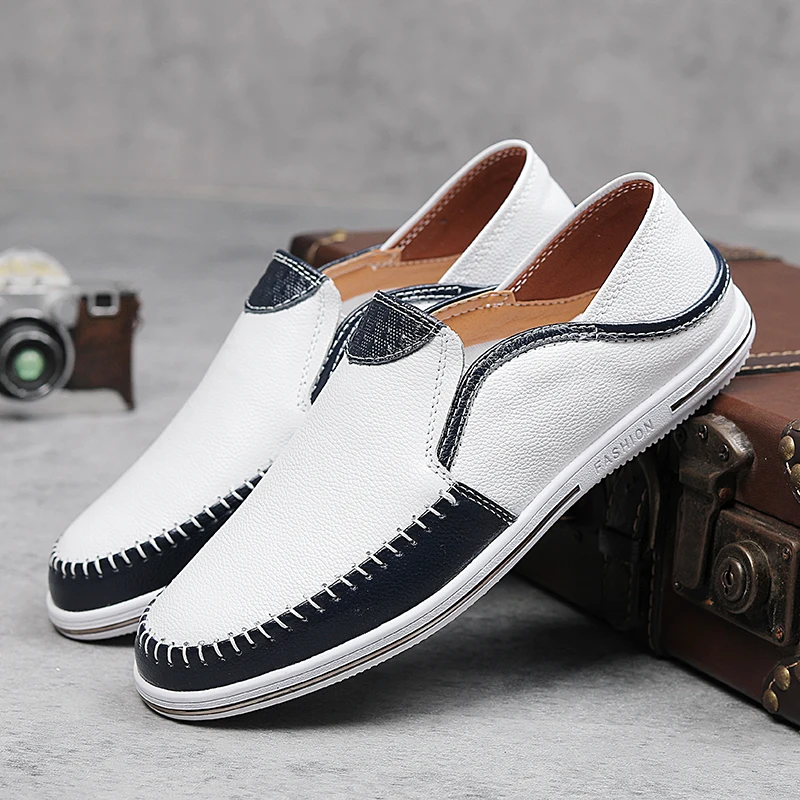Wholesale Fashion Genuine Leather Upper Business Casual Classic Gentleman Shoes